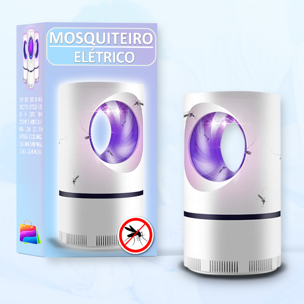 Armadilha Para Mosquitos e Insetos - Mosquiteiro Elétrico BuzzBuster™